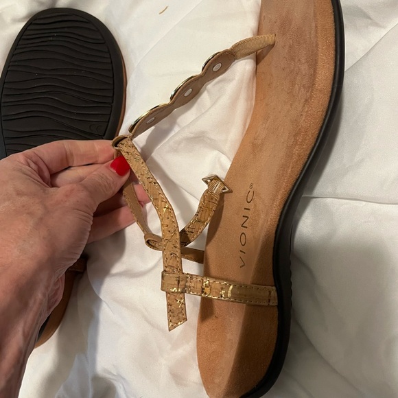 Beige Vionic Sandals - Picture 3 of 3